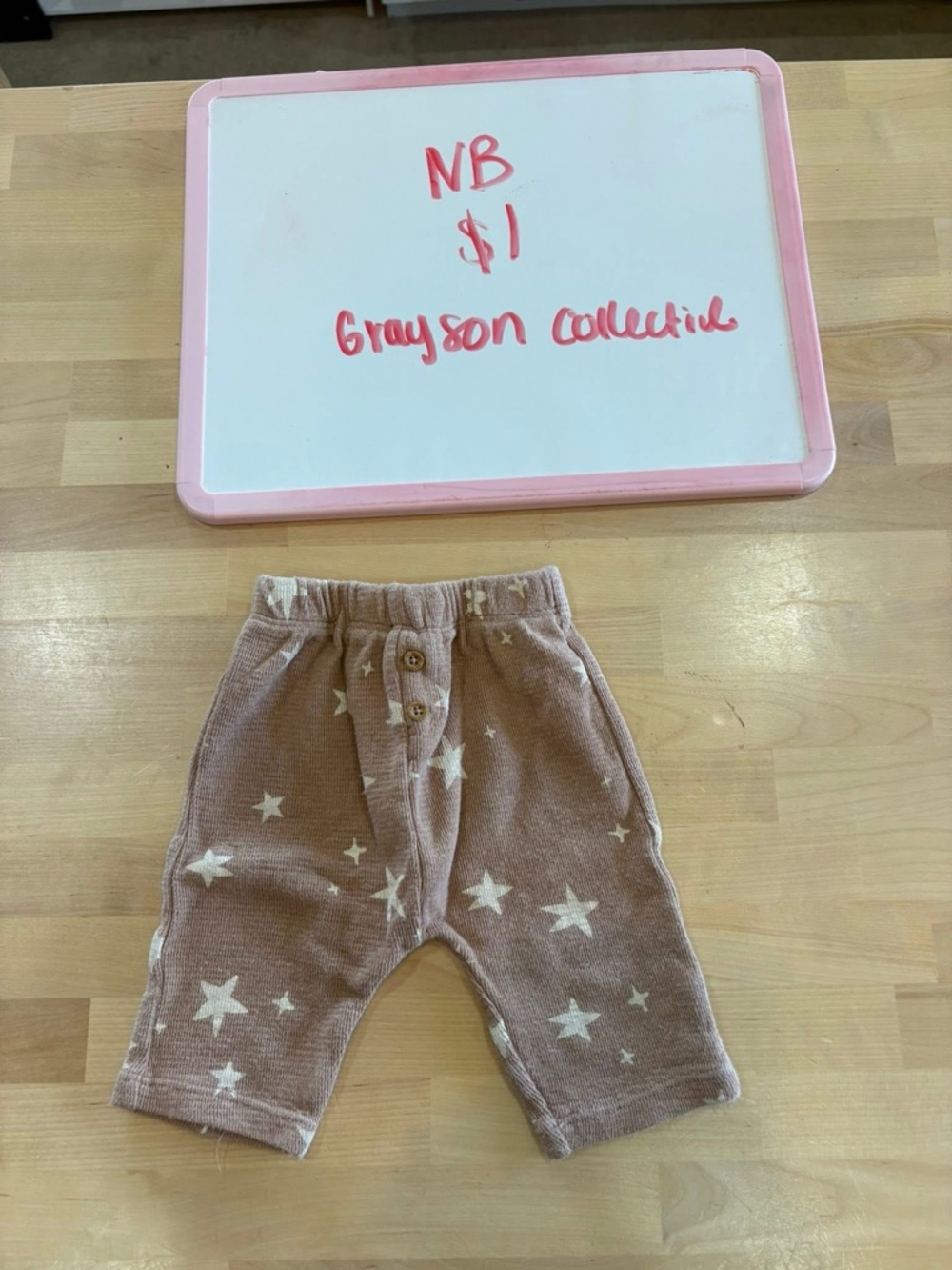 Greyson Print Baby Pants - Stars
